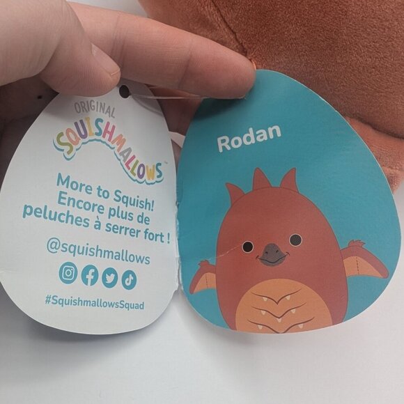 Squishmallow - Rodan Godzilla - Picture 7 of 9